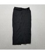 Tadashi Skirt Womens Small Black Rayon Blend Vintage Made In USA - €16,92 EUR