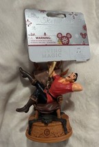 Disney Parks Gaston Singing Ornament READ DESCRIPTION Beauty and the Beast - $14.99