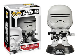 Star Wars The Force Awakens First Order Flametrooper POP Figure Toy #68 FUNKO - £6.91 GBP
