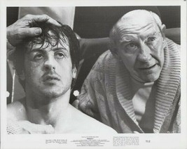Rocky 1977 8x10 photo Burgess Meredith Sylvester Stallone ringside - £9.48 GBP