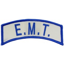 EagleEmblems PM3408 Patch-EMT,TAB (BLU/WHT) (1.25x4.125&#39;&#39;) - £8.19 GBP