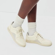 Everlane Shoes The ReLeather Court Sneaker Ivory Size Womens 10.5 Mens 8.5 - £45.58 GBP
