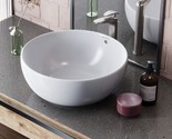 Sublime Vessel Sink, Glossy White, By Swiss Madison Well Made Forever. - $84.96