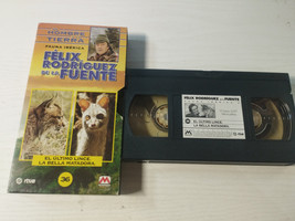Felix Rodriguez de La Bloc Dernier Lynx Bella Matadora VHS el hombre Y t... - $199.39 MXN