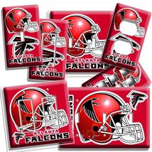 ATLANTA FALCONS FOOTBALL TEAM LIGHT SWITCH OUTLET WALL PLATE SPORT BAR A... - $179.63 MXN+