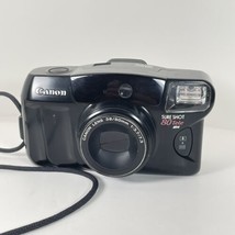 Canon Sure Shot 80 Tele Date SAF 35mm Point and Shoot Film Camera Broken Shutter - £13.57 GBP