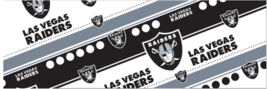 Las Vegas Raiders Satin Stretch Headband Womens Ladies NFL Team Apparel - £8.96 GBP