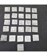 (26) Reaper Miniatures Stones Runes Skulls 3/4&quot; Metal Bases - €19,00 EUR