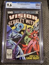 Vision and The Scarlet Witch #1 Marvel 1982 CGC 9.6 Key 1st App Samhain 1st Solo - £127.69 GBP