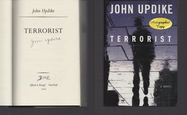 Terrorist / SIGNED / John Updike / NOT Personalized! / 1ST ED Hardcover 2006 - £21.96 GBP