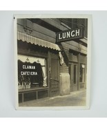 Photograph Indianapolis Indiana Claman Cafeteria Entrance Sign Antique 1... - £241.27 GBP