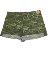 Faded Glory Vintage Y2K Girls Floral Shorts Size 16 Cropped Hem Adjustab... - $25.79 CAD