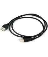 USB Type A MALE to Type A FEMALE 24&quot; M/F Extension DATA CABLE USB 2.0 PC... - $269.43 MXN