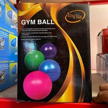 75cm Gym Ball With Assorted Colour &amp; Highest Quality PVC Material For Yoga &amp; GYM - £13.78 GBP