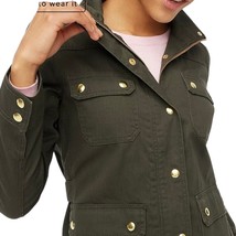 J Crew Womens Resin Coated Twill Field Jacket XS - £44.04 GBP