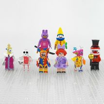 The Amazing Digital Circus Gangle Caine Kinger Pomni Kaufmo 8pcs Minifigures Toy - £14.66 GBP