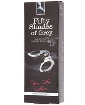 Fifty Shades Of Grey You Are Mine Metal Handcuffs - £19.08 GBP