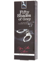 Fifty Shades Of Grey You Are Mine Metal Handcuffs - £18.72 GBP