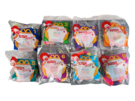 1996 Nickelodeon Tangle Twist A Zoid McDonald&#39;s Happy Meal Set of 8 SEALED - £21.86 GBP