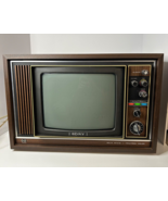 VERY RARE SONY Early TRINITRON Color TV Model KV-1220U Tokyo Japan Retro Gaming - $1,895.93