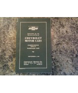 1931,September edition Chevy car instruction book ... very nice original - $950.87 MXN