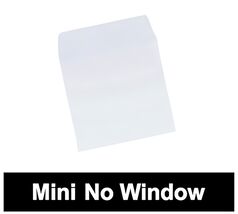 3&quot; Mini Paper CD Sleeves with Flap (No Window) - $190.47 MXN+