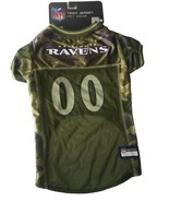 Pet Wear Dog Shirt Baltimore Ravens Football Fan Jersey Clothing Camoufl... - £15.84 GBP