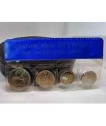 1981 OFFICIAL CENTRAL BANK OF CYPRUS BRILIANT SET  UNCIRCULATED COINS. R... - $39.37 CAD