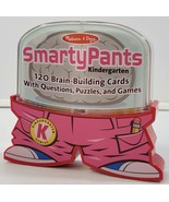 MS) Melissa &amp; Doug Smarty Pants Kindergarten Learning Puzzles Games Card... - £11.86 GBP