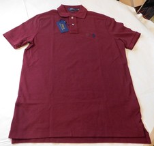 Polo Ralph Lauren Short Sleeve Polo Shirt S Classic Fit 735124 Burgandy Red - £36.17 GBP