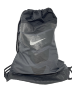 Nike Nylon Day Pack Drawstring Backpack Black - $26.05 CAD