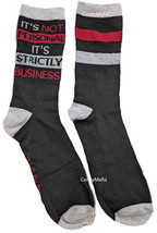 The Godfather Mafia Movie SOCKS Fun Socks Long Black Crew Socks - Strict... - $7.99