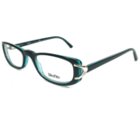 Sferoflex Eyeglasses Frames 1550 C568 Clear Blue Silver Rectangular 51-2... - $37.20
