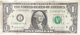 $1 One Dollar Bill 39868574 Maxwell, Indiana coordinates 39.86N 85.74W - £15.92 GBP