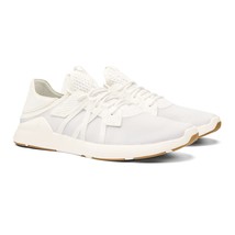 OLUKAI Men&#39;s Holo Sneaker Athletic Shoes Bright White Size 8 - £62.90 GBP