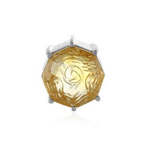 Jewelry of Venus fire Pendant of Goddess Demeter Citrine silver pendant - £556.35 GBP