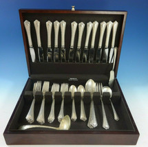 Rosemary by Easterling Sterling Silver Flatware Set for 12 Service 55 Pi... - £1,926.82 GBP