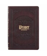 The Lord&#39;s Prayer Prompted Prayer Journal, Faux Leather Brown - $8.90