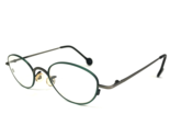 Vintage la Eyeworks Eyeglasses Frames CLEO 403 423 Antique Grey Green 50... - $55.91