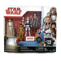 Star Wars Force Link 4 Pack Skywalker Rey Tech Rose Stormstrooper Disney Hasbro - £12.96 GBP