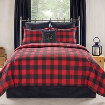 Black Bear Plaid Quilt Set with Standard Shams Included - $9,499.13 MXN - $11,191.75 MXN
