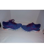 Asics Womens Gel Cumulus 20 1012A008 Blue Running Shoes Lace Up Low Top ... - $564.50 MXN