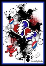Grateful Dead METAL PRINT  12X8IN INCHES SUBLIMATION PORTRAIT SIGN BEARS 81 - €21,39 EUR