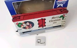 Usa Trains G-GAUGE R-13013 1995 Christmas 40&#39; Refrigerator Car - $74.25