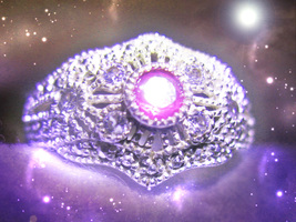 HAUNTED RUBY RING  GOLDEN DAYS OF YOUTH ADVANCED HIGHEST LIGHT OOAK MAGICK  image 2