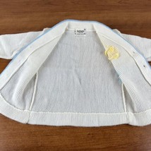 Vintage Hungtingdon Baby Sweater 12 month Buttons Alphabet Blocks - £7.81 GBP