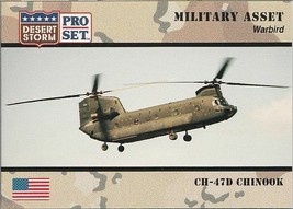CH-47D CHINOOK 1991 PRO SET DESERT STORM # 245 - £1.35 GBP