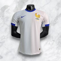 New 2024 2025 France Away Player Edition Soccer GYM Jersey Match Slim Fit - $64.99+