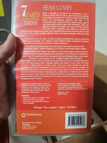 The 7 Habits of Highly Effective Teens by Stephen R. Covey (2008, Audio, Other, Item image 2
