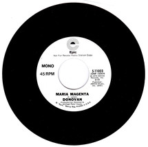Donovan. Maria Magenta / Maria Magenta. 45rpm Record on EPIC Label. - £6.99 GBP